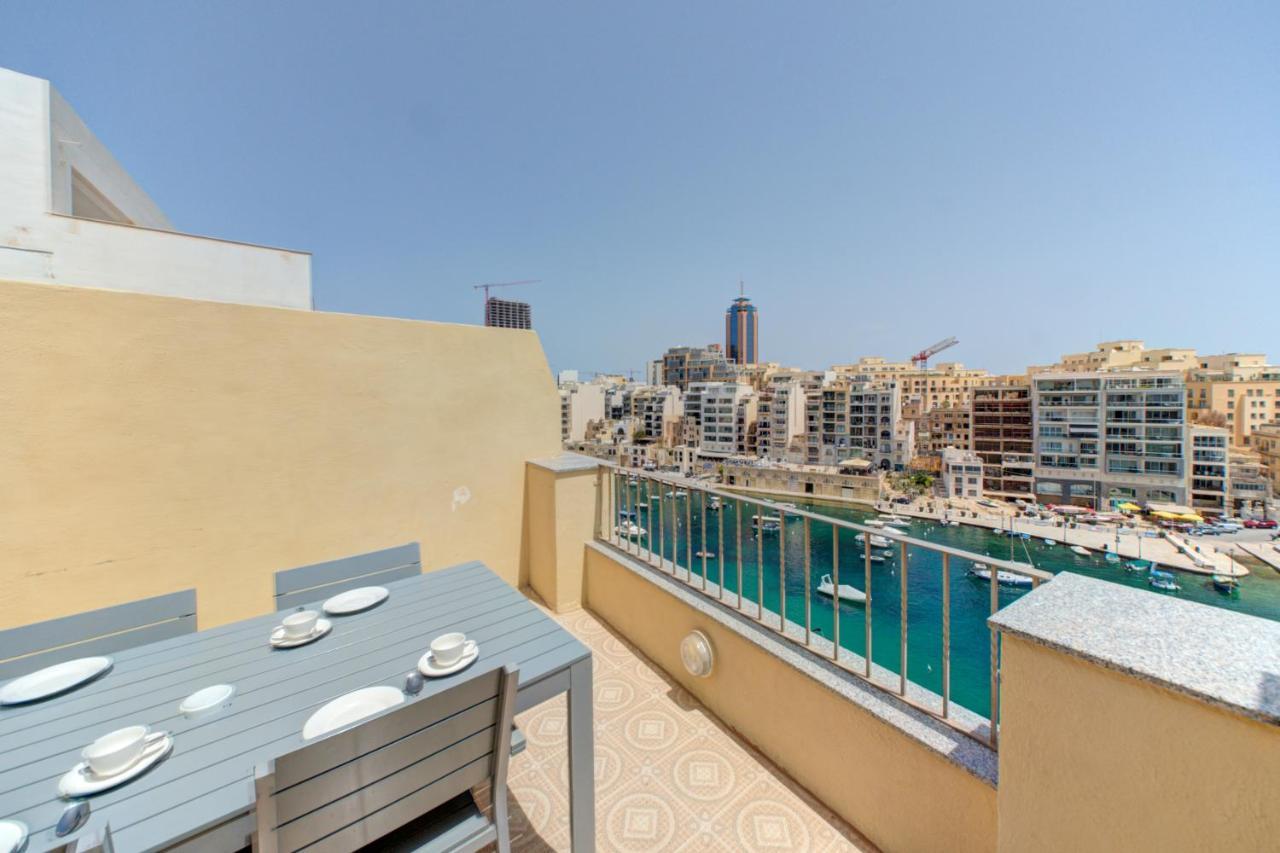 Morina Court - Seaview And Penthouse In St Julians By Shortletsmalta *
