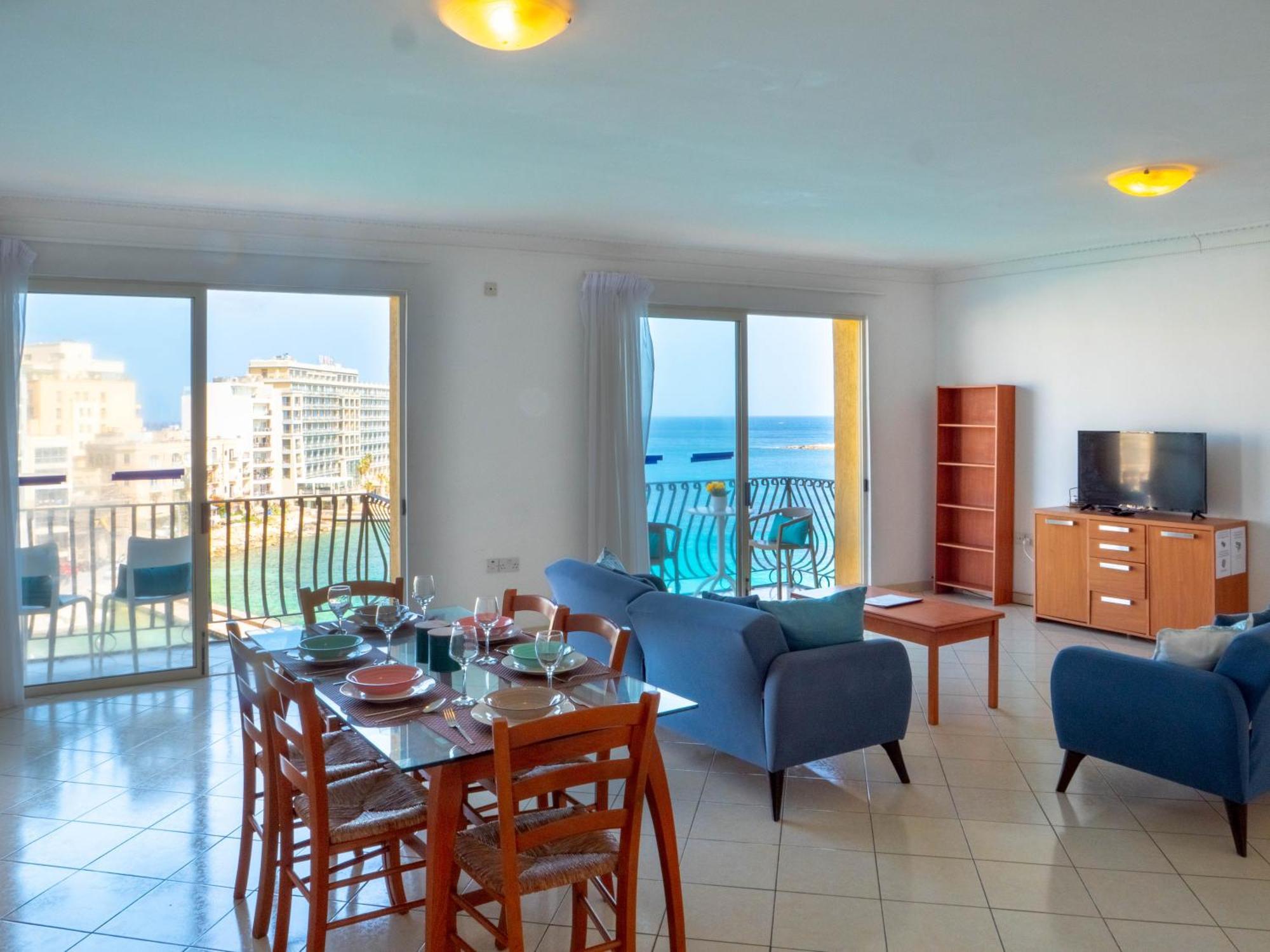 Apartament Morina Court - Seaview And Penthouse In St Julians By Shortletsmalta *